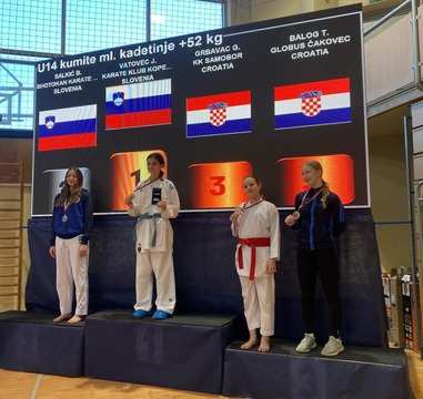 Brina Salkić 2. mesto v borbah